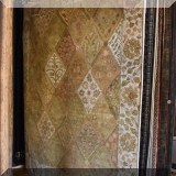 R75. Masterloom handknotted wool rug. Made in India. 8'2” x 10'4”